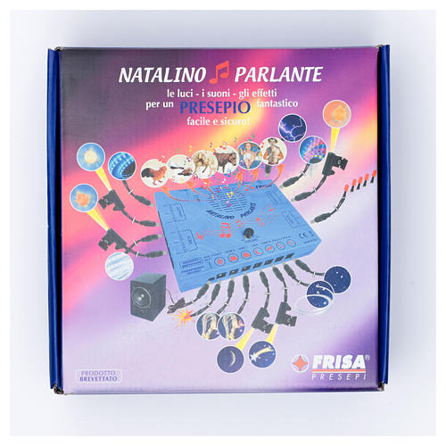 Natalino parlante led Frisalight gestion effets-lumières-sons 7