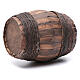Wood barrel 10x6,5 cm for Neapolitan Nativity Scene s2
