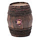 Wood Barrel 10x6.5 cm for Neapolitan Nativity s1