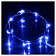 Christmas lights 10 flashing blue leds s2