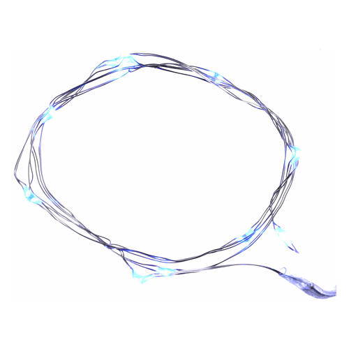 Luminaire 10 led bleus clignotants 1