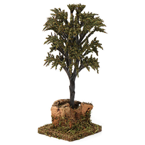 Green tree with branches for Nativity Scene 7-10 cm 3