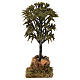 Green branched tree for Nativity Scene 7-10 cm s1