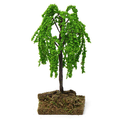 Weeping willow with cork base for Nativity Scene 7-10 cm 4