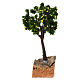 Limonenbaum Basis aus Kork für 7-10 cm Krippe s1