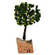 Limonenbaum Basis aus Kork für 7-10 cm Krippe s2