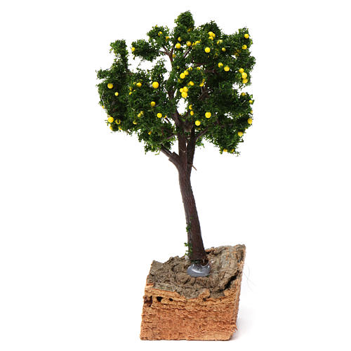 Lemon tree with cork base for Nativity Scene 7-10 cm 1