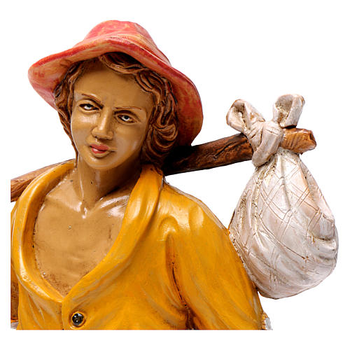 Man with water-bottle and sack for 30 cm Nativity Scene 2