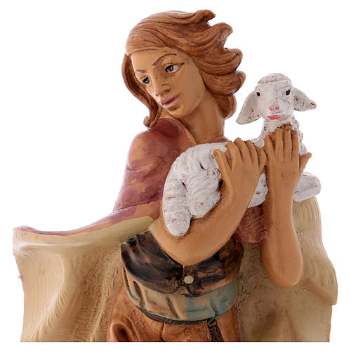 Shepherd wth sheep for 30 cm Nativity Scene 2