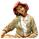 Brot Verkäufer 30cm für Krippe s2