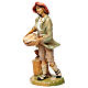 Man with basket of bread for 30 cm Nativity Scene s3