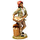 Man with basket of bread for 30 cm Nativity Scene s4