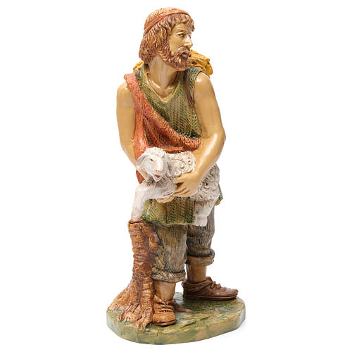 Shepherd holding a sheep on his arms for 30 cm Nativity Scene 4