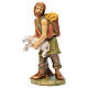 Shepherd holding a sheep on his arms for 30 cm Nativity Scene s3