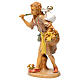 Uomo con bastone 30 cm per presepe s3