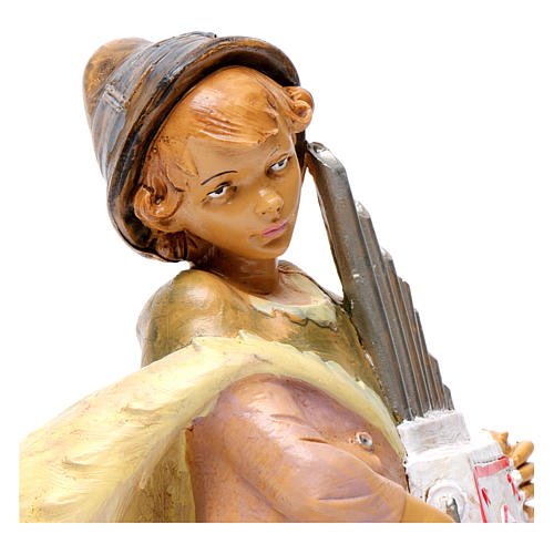 Boy with organetto for 30 cm Nativity Scene 2