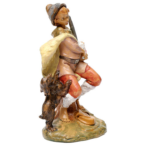 Boy with organetto for 30 cm Nativity Scene 4