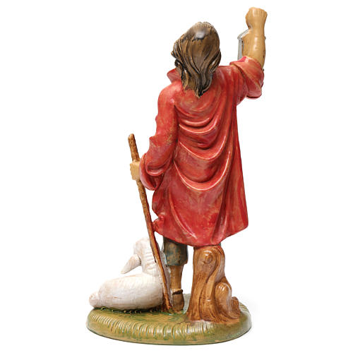 Shepherd with lantern and lamb 30 cm 4