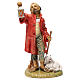 Shepherd with lantern and lamb for 30 cm Nativity Scene s1