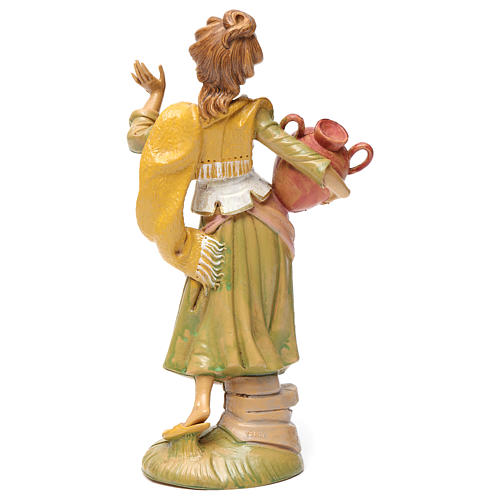 Donna con brocca 30 cm per presepe 5