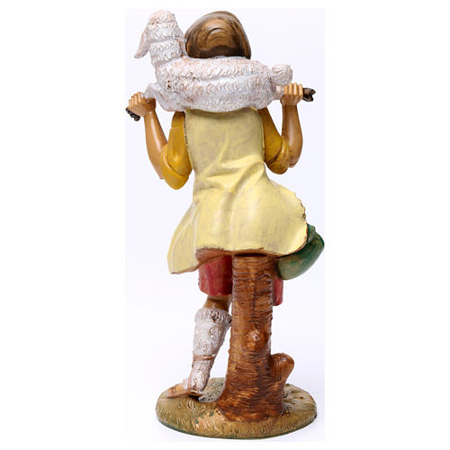 Good shepherd with bag for 30 cm Nativity Scene 5