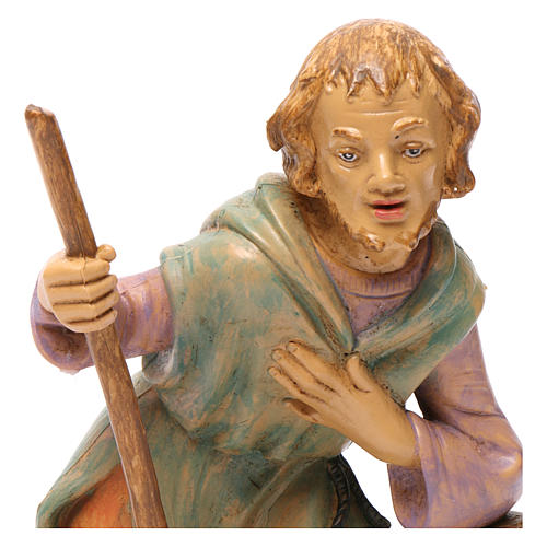 Kneeling shepherd for 30 cm Nativity Scene 2