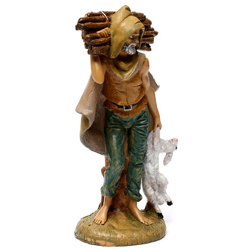 Shepherd with wood 30 cm 3