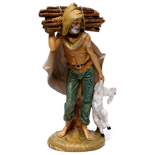 Berger avec bois 30 cm 1