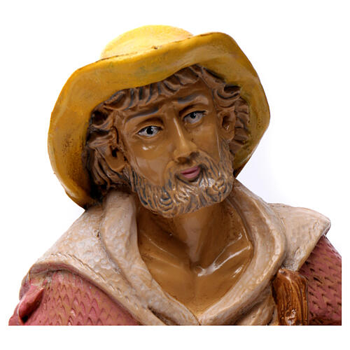 Shepherd with lantern for 30 cm Nativity Scene 2