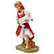 Woman with lamb for 30 cm Nativity Scene s3