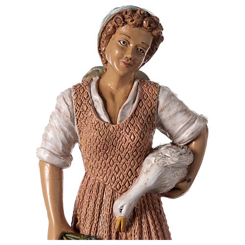 Femme avec deux canards 30 cm 2