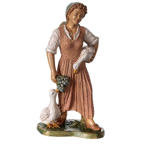 Donna con due anatre 30 cm 1