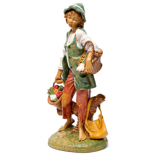 Fruttivendolo 30 cm presepe 3