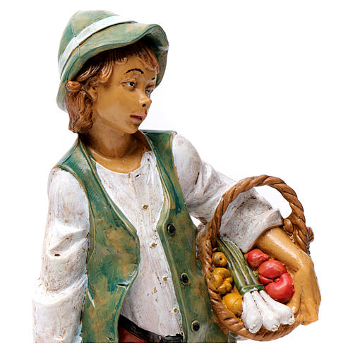 Sprzedawca owoców 30 cm szopka 2