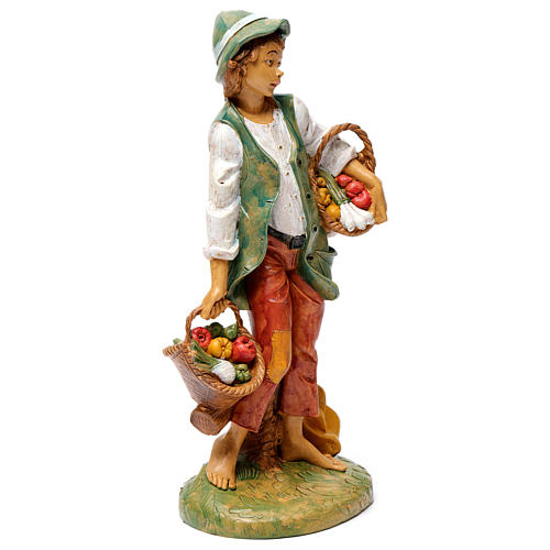 Sprzedawca owoców 30 cm szopka 4