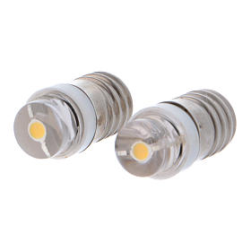 LED lâmpada branca de baixa tensão conjunto 2 peças