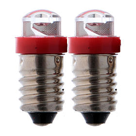 Led ampoule rouge à bas voltage