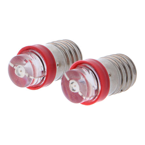 Red LED Bulbs low voltage 2