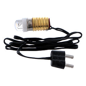 Led ampoule blanche avec câblage à bas voltage
