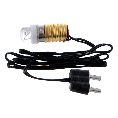 LED white bulb light in low voltage with wiring 1