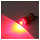 Led ampoule rouge avec câblage à bas voltage s2