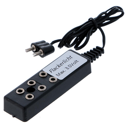 Multipresa da 3 attacchi max 3,5V per luci intermittenti 2