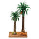 Double palm tree 20x10x5 cm s2