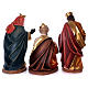 Three Wise Men set Nativity Scene in resin 100 cm s6