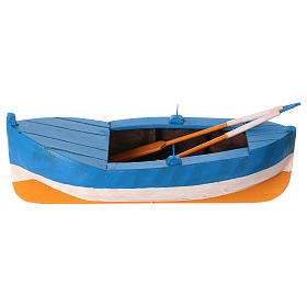 Kleines Boot aus Holz für 12 cm Krippe