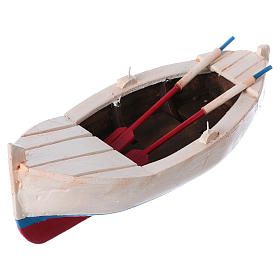Bateau bois crèche de 10 cm