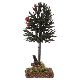 Albero per presepe 15x5x5 cm