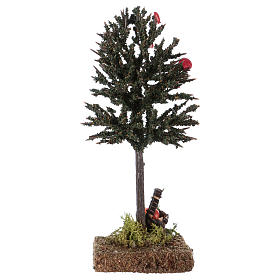 Albero per presepe 15x5x5 cm