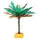 Two-tone palm tree for Nativity Scene 20x10 cm s1