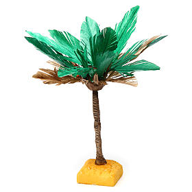 Palmier bicolore pour crèche 20x10 cm